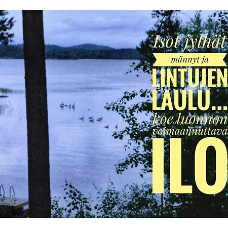 Сasa de vacaciones Rantatalo Onnelan Lumo 12 Hloeae- 220m2 Himos 10min Autolla Jämsä